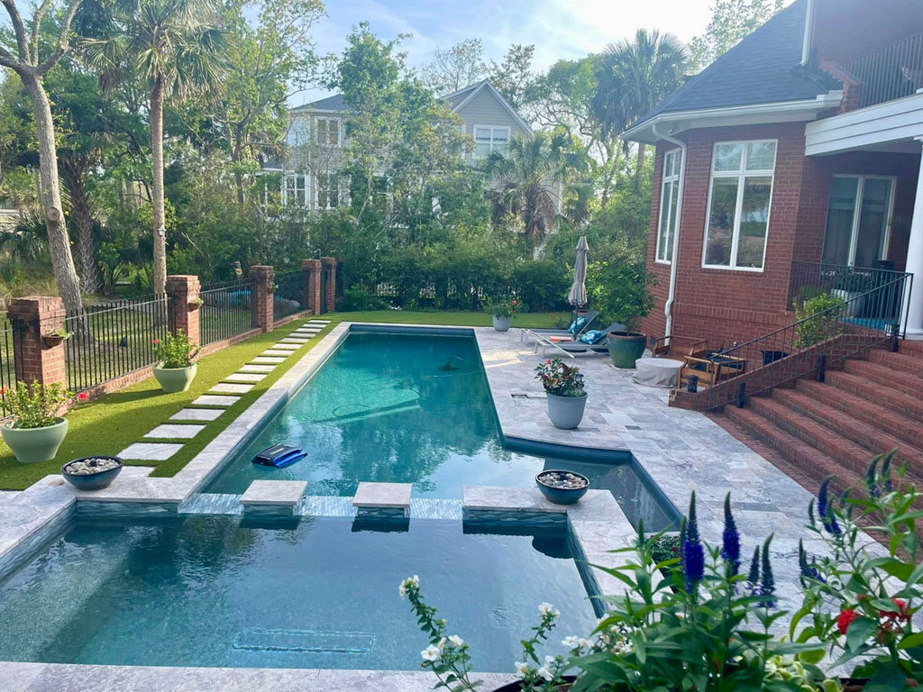 Custom Pool Deck