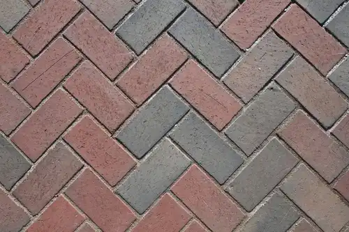 Brick paver patio